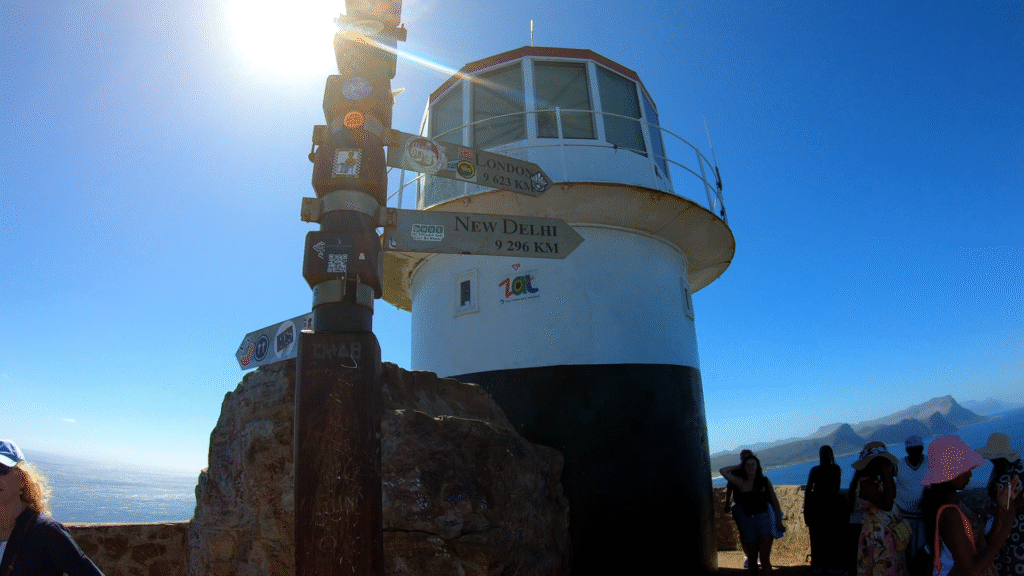 Cape of Good Hope Cape Point sign post direction