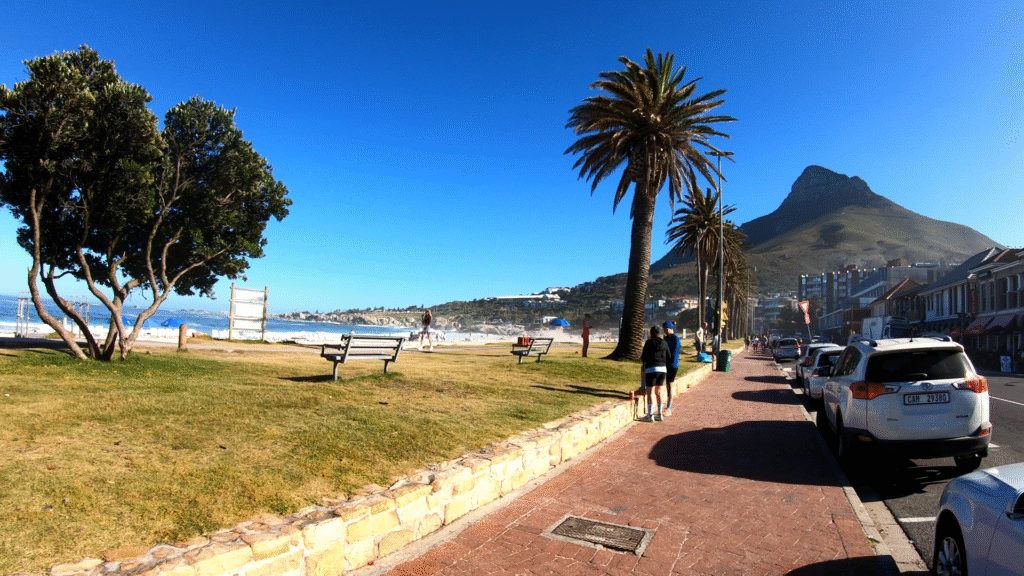 camps bay cape town victoria Road and the Beach
