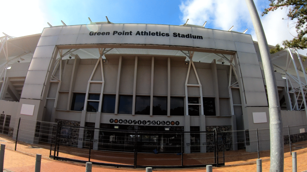 Green Point athletics stadium View in Cape Town