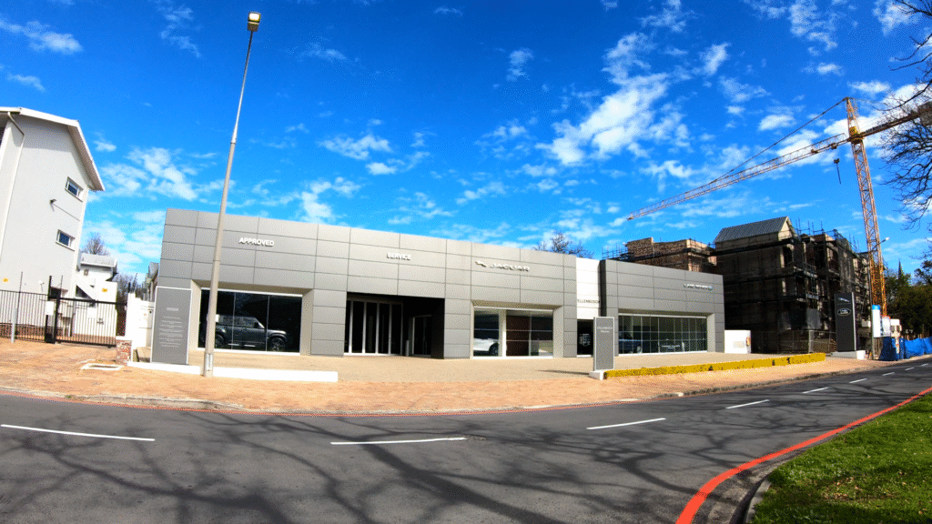  Land Rover and Jaguar dealerships at number 43